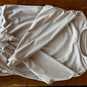 Cozy Cream Ribbed Sweater